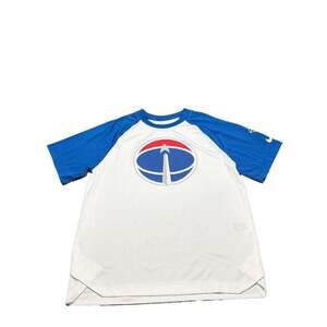 Rare Men's Wizards Nike White/Royal 2021/22 City Edition Pregame Warmup Size S